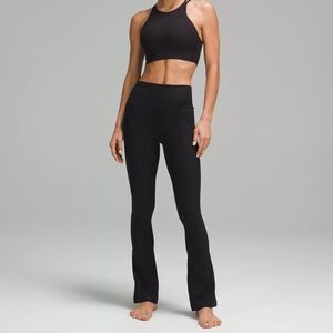 Lululemon Align Mini-Flare Pant X-Short 28" RIBBED size 6